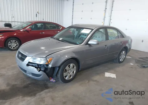 2008 Hyundai Sonata Gls z USA, uszkodzony, nr VIN 5NPET46C48H392470